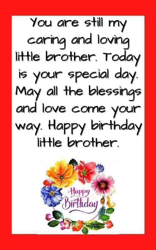 happy birthday to a special brother